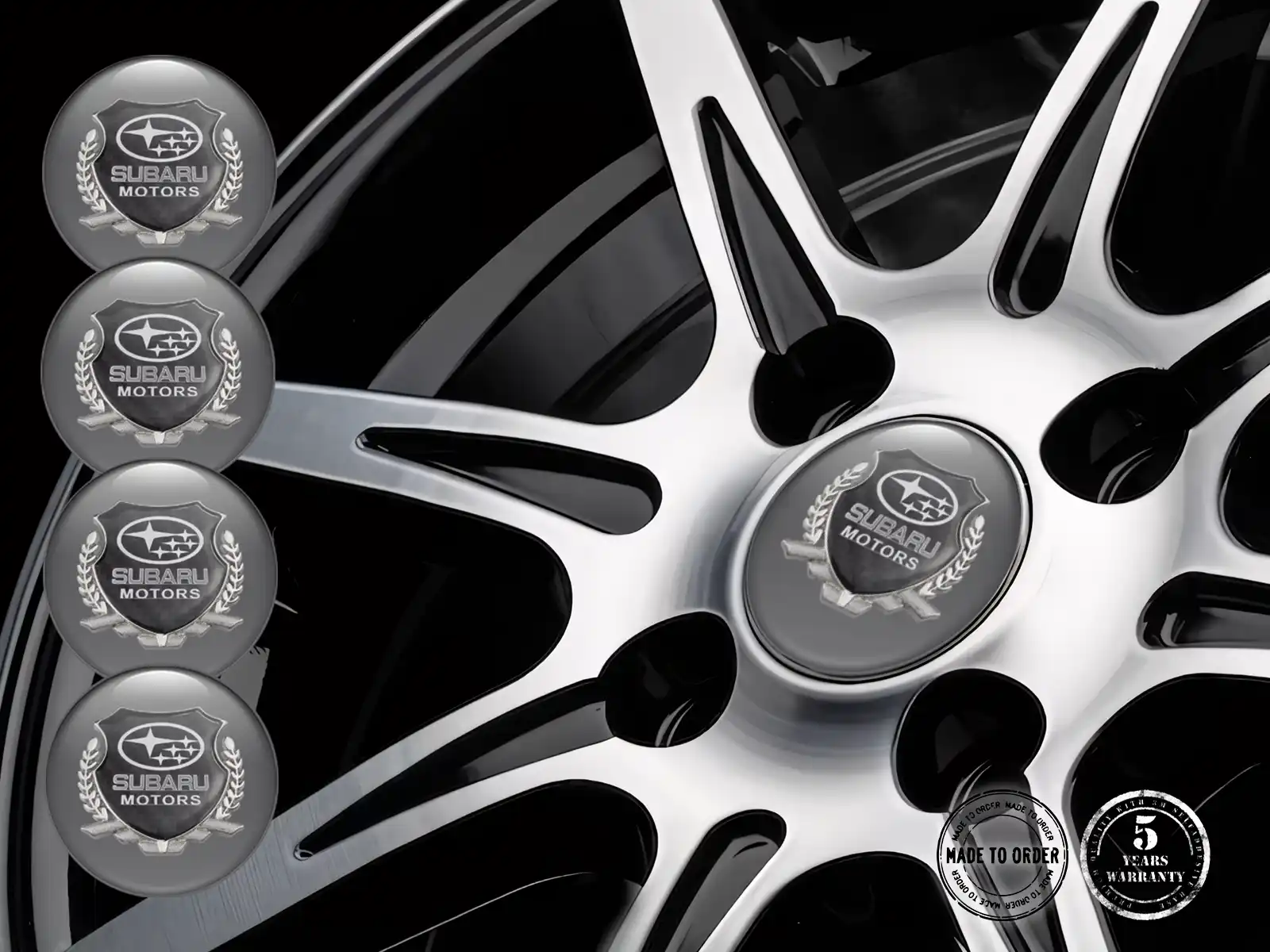Subaru Silikonsticker Nische Quantum Racing Pulse